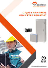 CAJAS ARMARIOS NEMA TYPE 1-3r-4x-12 · Delvalle Box