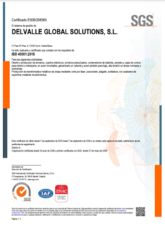 Certificado ISO 45001 · Delvalle Box