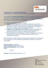 CERTIFICADO REACH · Delvalle Box