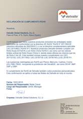 CERTIFICADO ROHS · Delvalle Box