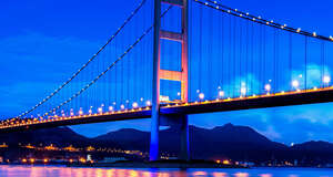 Tsing Ma Bridge in Hong Kong · Delvalle Box