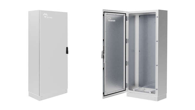 Aluminium Free-Standing Enclosure · Delvalle Box