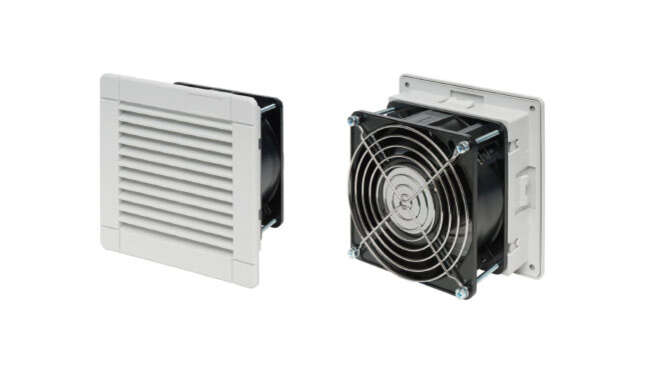 Filter Fan Stainless Steel  with Casing Prius IP55 · Delvalle Box