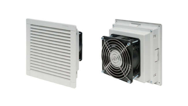 Filter Fan Stainless Steel  with Casing Prius IP55 · Delvalle Box