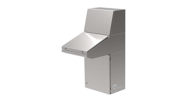 Pupitre Modular Inoxidable Atrium IP66 · Delvalle Box