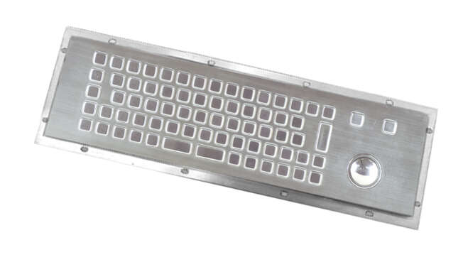 Teclado PC Antivandálico Inoxidable IP65 · Delvalle Box