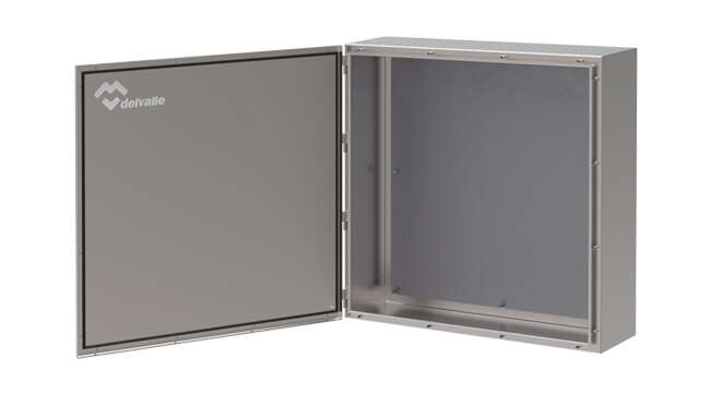 IP68 Stainless Steel hinged Enclosure · Delvalle Box