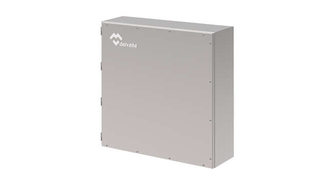 IP68 Stainless Steel hinged Enclosure · Delvalle Box