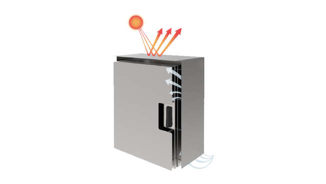 Sun Shield Enclosures IP66 · Delvalle Box