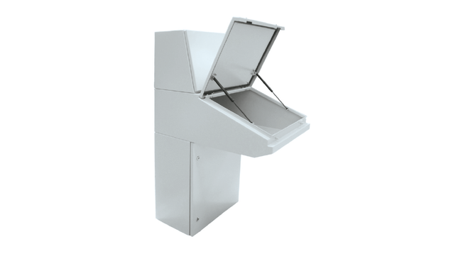 Pupitre Desmontable Acero Atrium IP66 · Delvalle Box