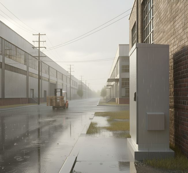 Capot de ventilation étanche IP56 · Delvalle Box