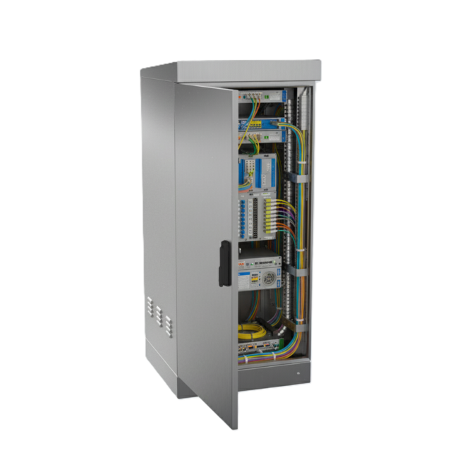 Fiber optic cabinet · Delvalle Box