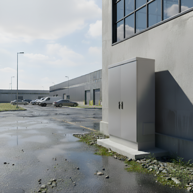 Fiber optic cabinet · Delvalle Box