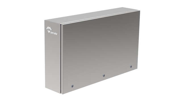 Panoramic Wall Mounted Stainless Steel Enclosure Luxor Tedeo IP66 · Delvalle Box