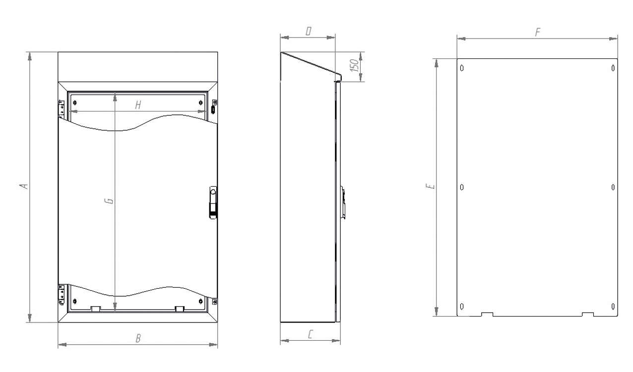 Dimensiones · Delvalle Box