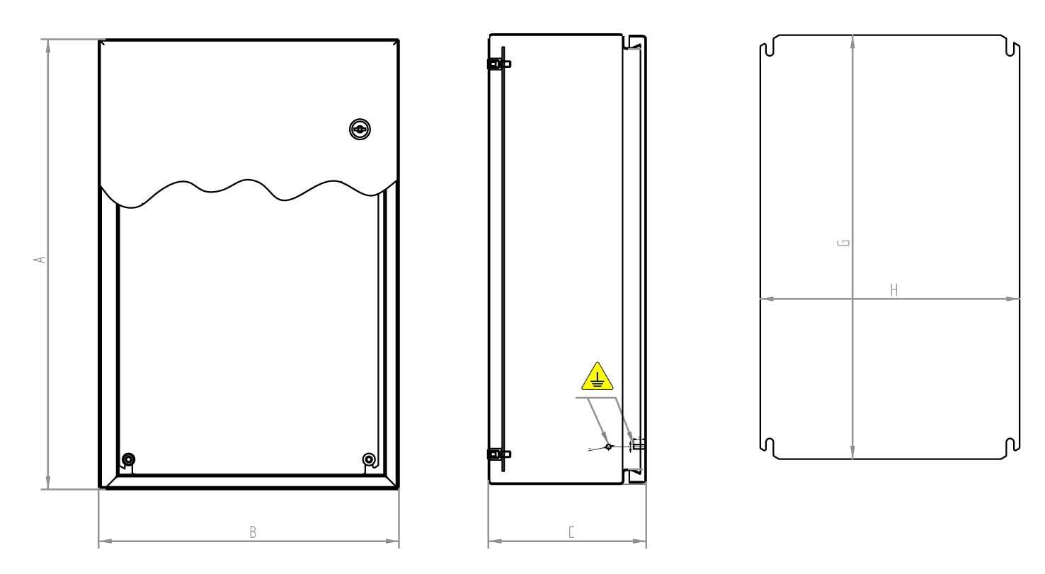 Luxor EMC Wall Mount Enclosure · Delvalle Box