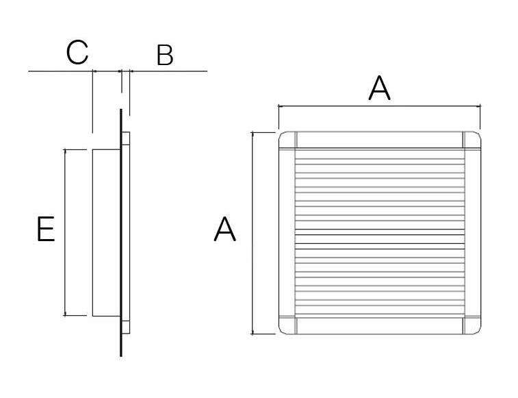 EMC Filter Fans Prius IP55 · Delvalle Box