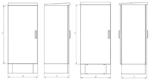 Rack Galvanized Steel Outdoor 19 Storm · Delvalle Box