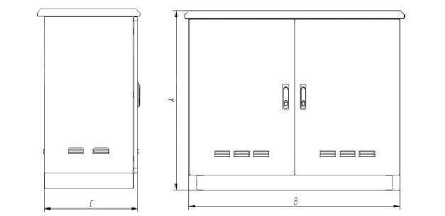 Galvanized Steel Outdoor Rack with Double Wall Tornado · Delvalle Box