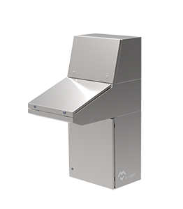 Stainless Steel Dismountable Console Atrium IP66 · Delvalle Box