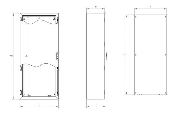 Stainless Steel Free-Standing Enclosure IP66 · Delvalle Box