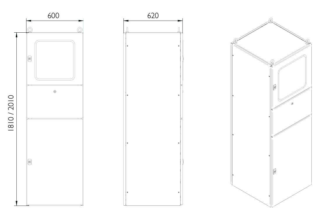 Dimensions · Delvalle Box