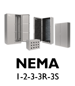 Nema Enclosures Types 1-3 · Delvalle Box