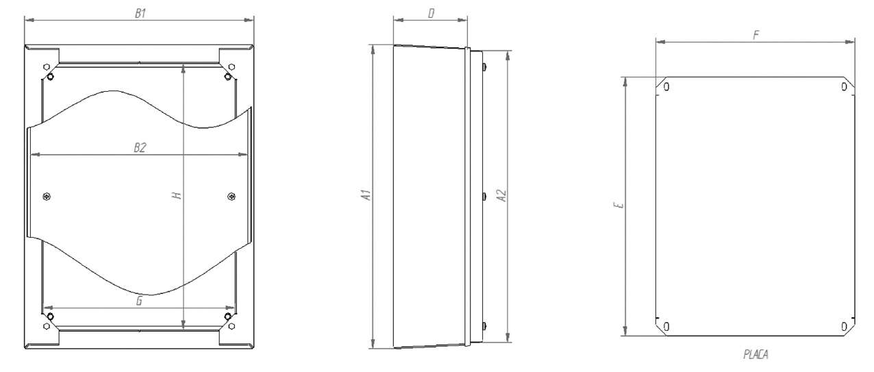 Dimensions · Delvalle Box