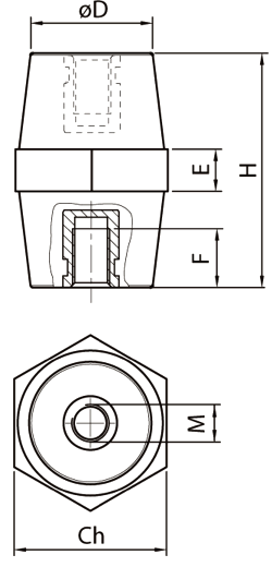 Spacing Insulators for Electrical Enclosures · Delvalle Box