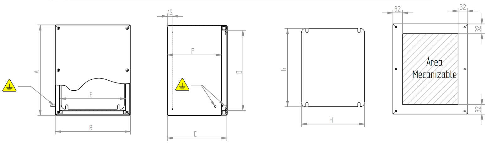 Dimensions · Delvalle Box