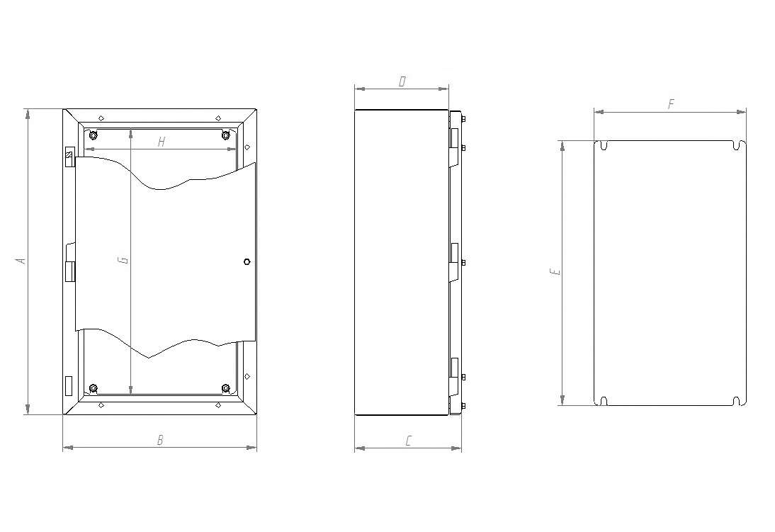 Dimensions · Delvalle Box