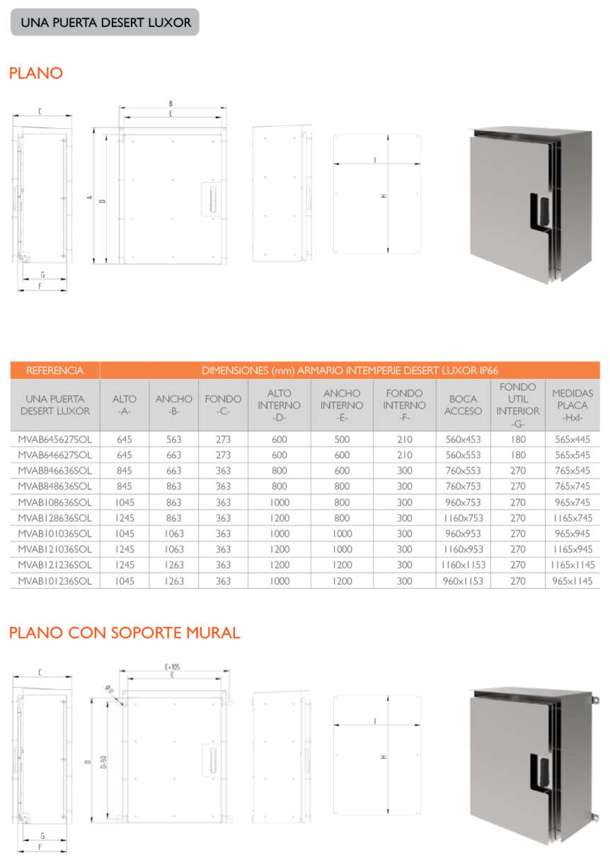 PLANO 1 PUERTA DESERT LUXOR · Delvalle Box