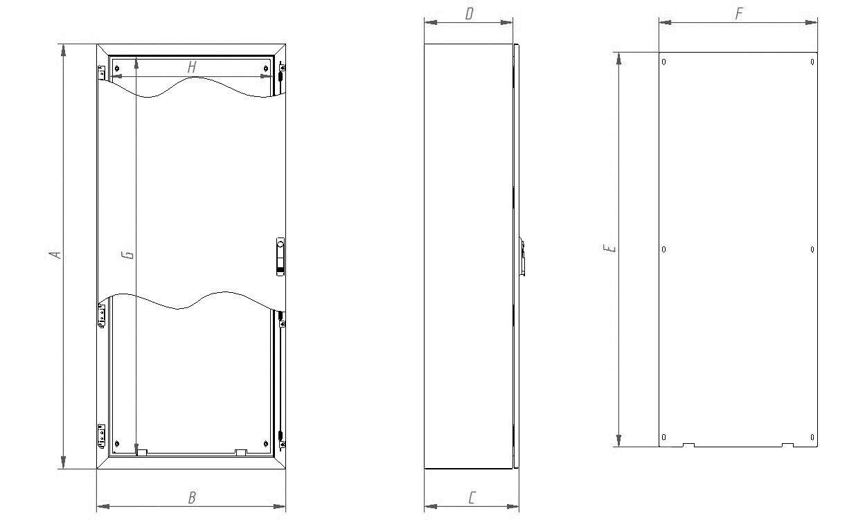 Dimensions · Delvalle Box