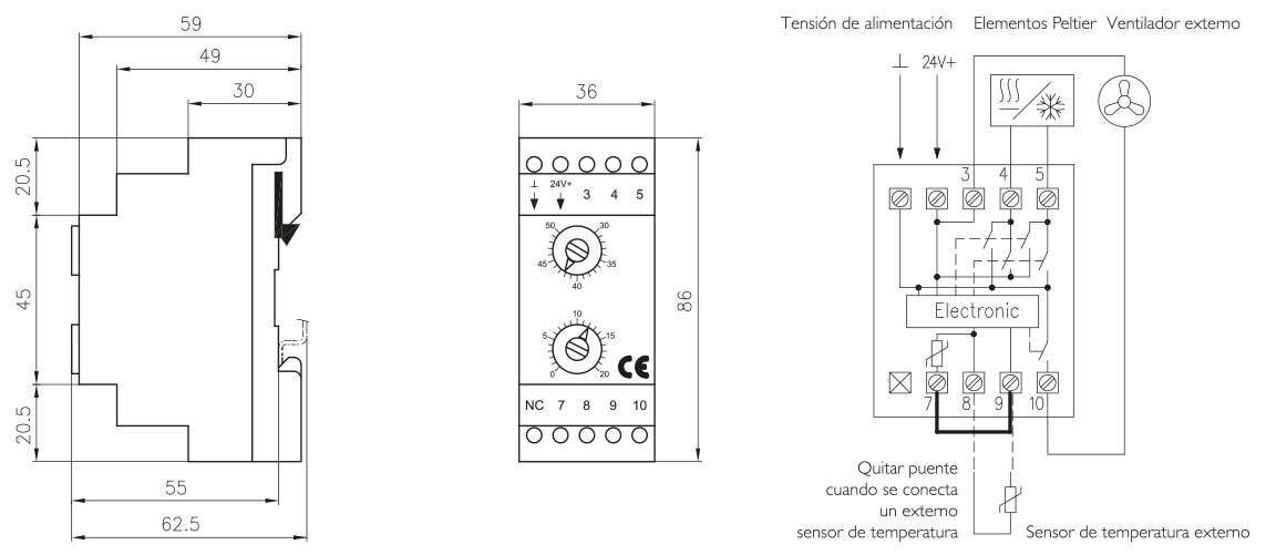 Dimensiones · Delvalle Box