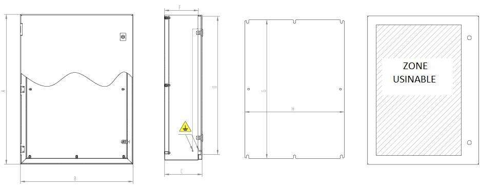 Coffrets Électriques Aluminium Luxor IP66 · Delvalle Box