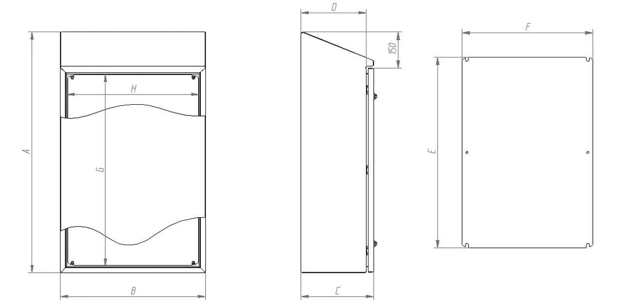 Dimensions · Delvalle Box