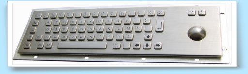 stainless steel keyboard