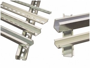 Carril Rail Din Inoxidable  Aluminio 1/1 · Delvalle Box