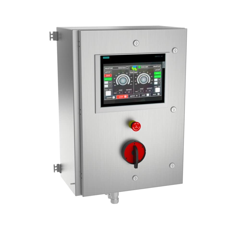 HMI PC Cabinet for the food and automation industry: main view of the product