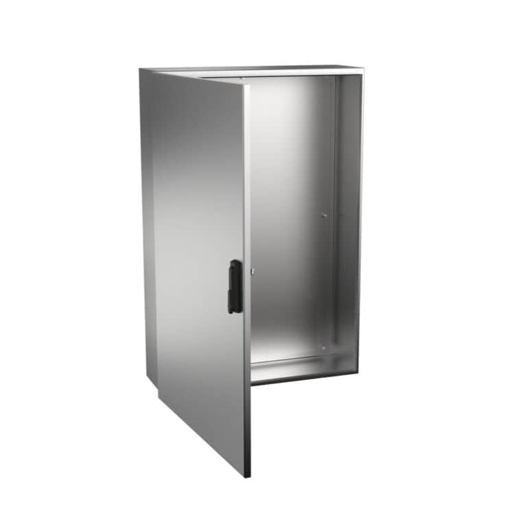 Caja inoxidable mural luxor IP66AA: vista lateral del producto
