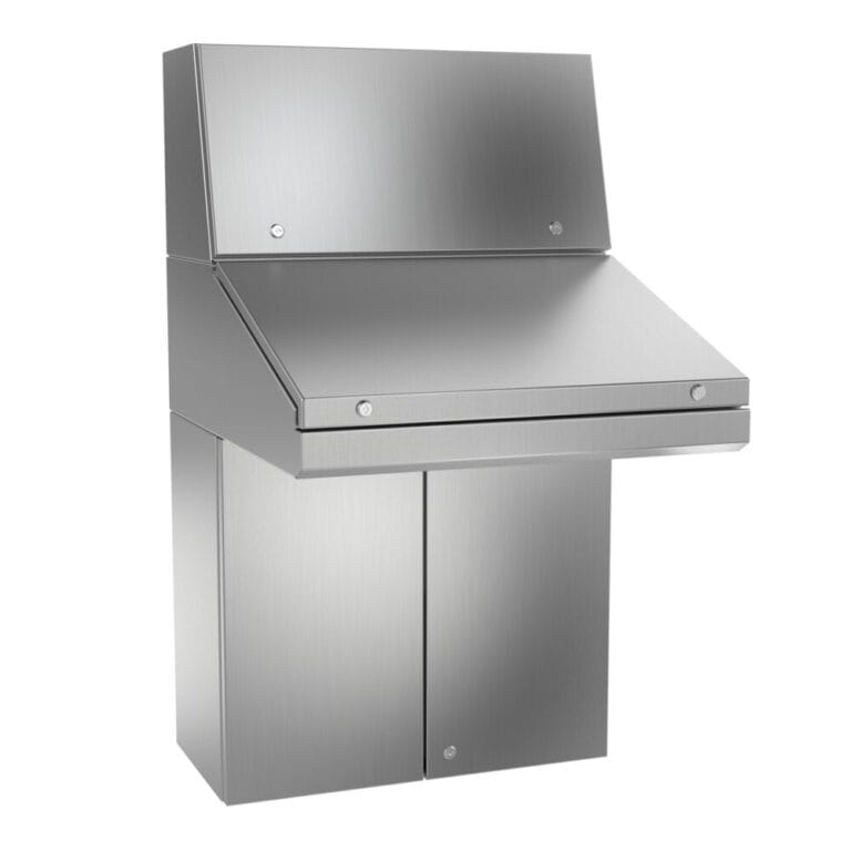 Pupitre modular inoxidable atrium IP66 · vista principal