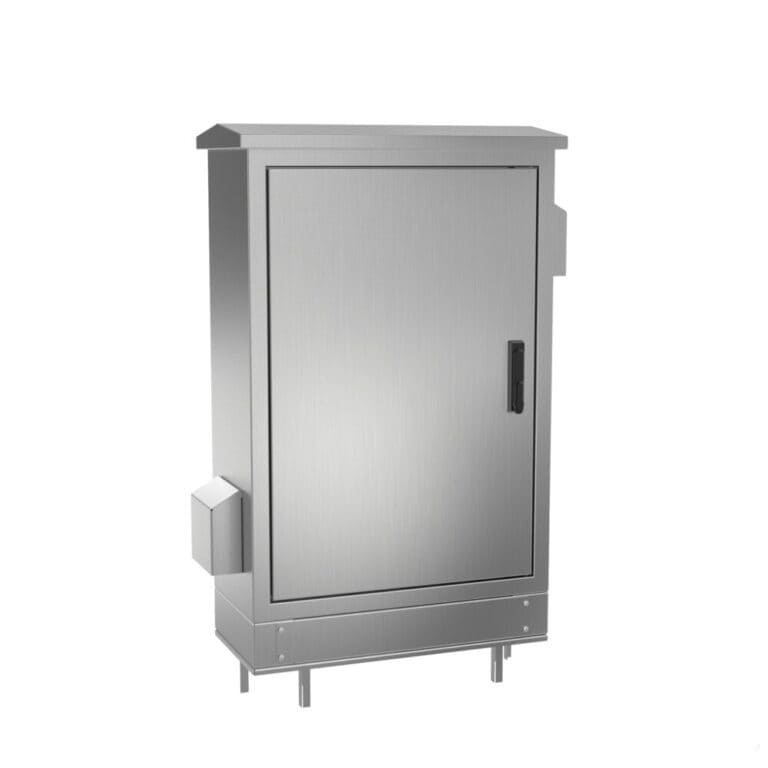 Armario de intemperie tropico IP66: vista posterior del producto