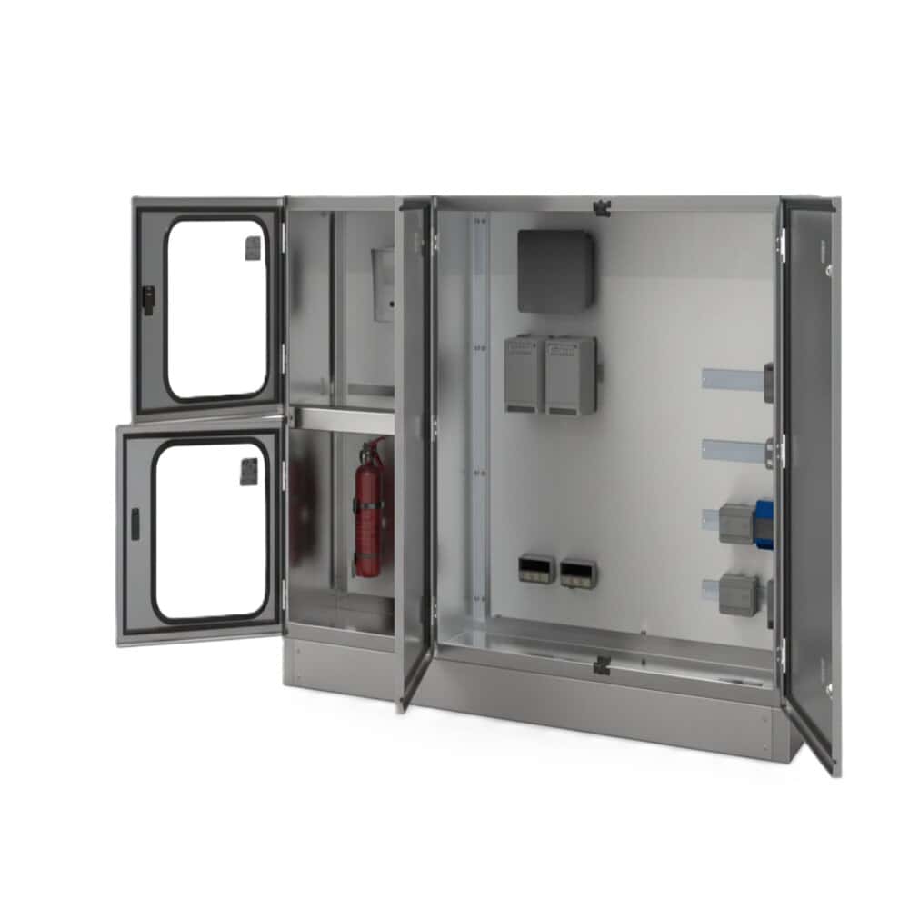 Door-locking system: additional view of the product