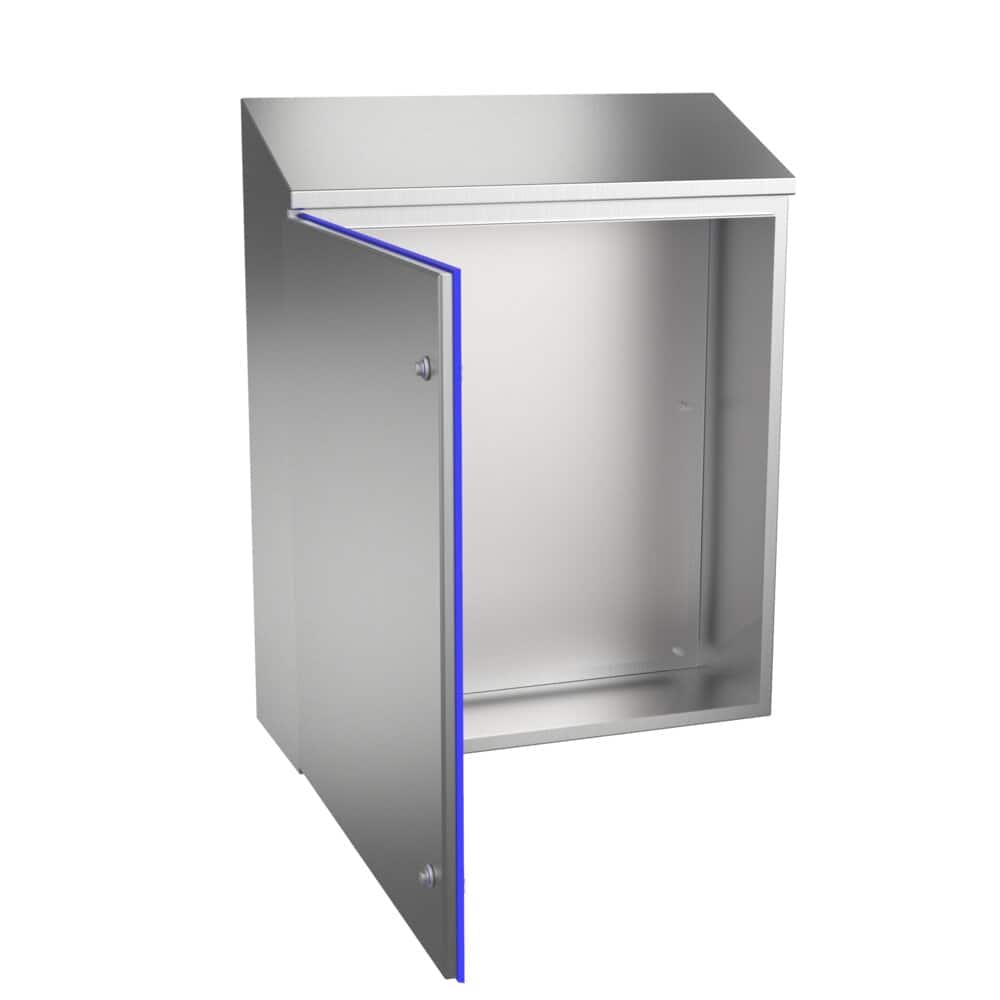 Hygienic design enclosure luxor IP6K9K: detail view of the product