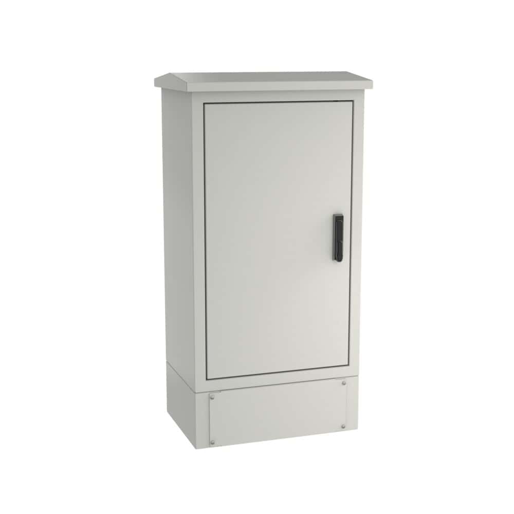 Galvanized outdoor cabinet tropico IP66: main view of the product