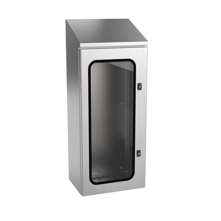 Puerta transparente: vista principal del producto