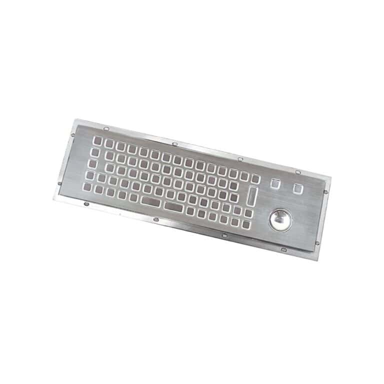 Teclado PC antivandálico inoxidable IP65: vista principal del producto