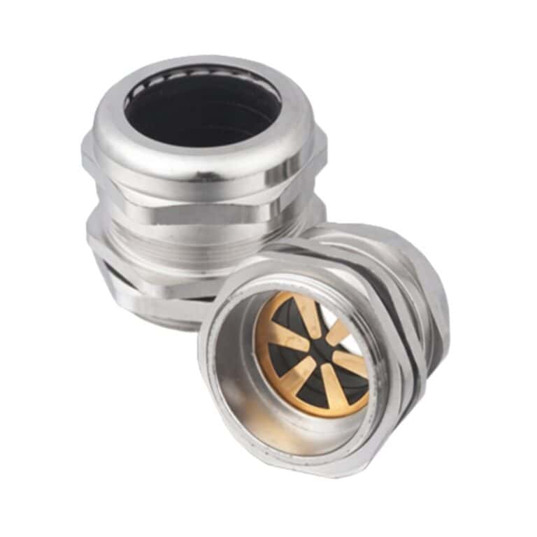 Prensaestopas EMC métrico acero inoxidable IP68: vista principal del producto