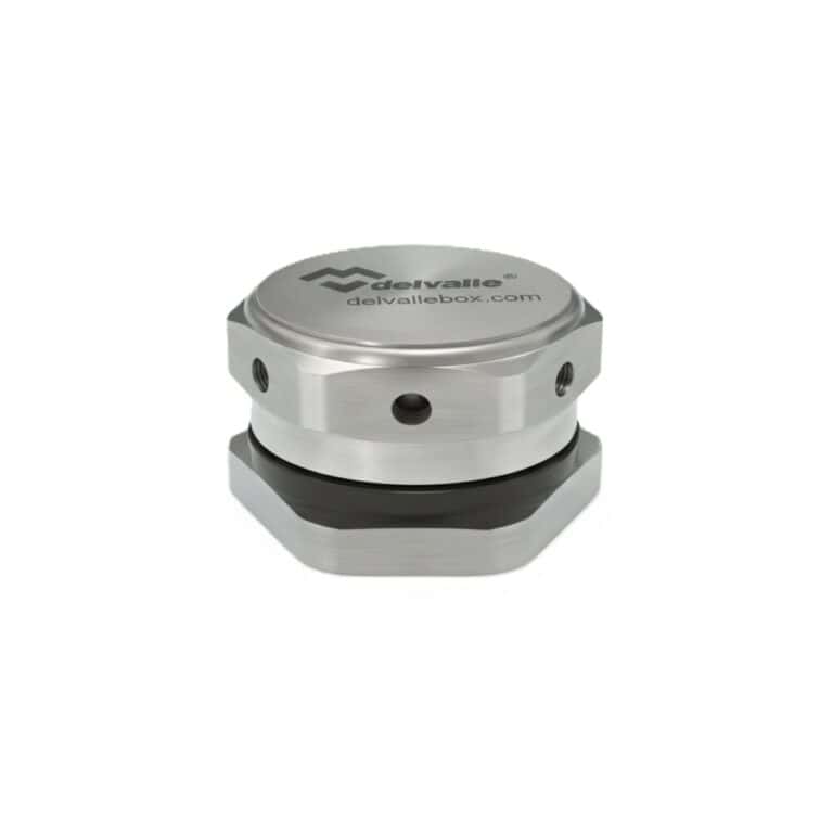 Válvula anticondensación de latón niquelado IP68: vista principal del producto