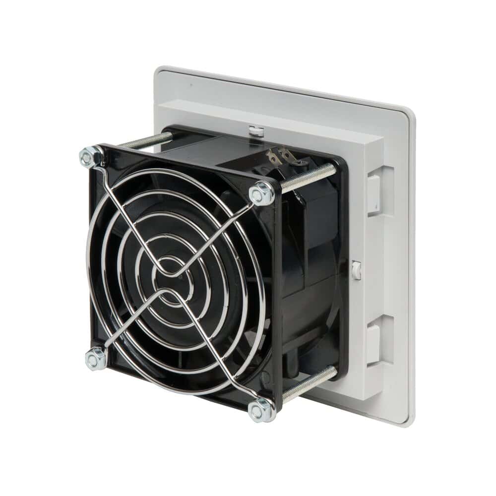 Ventilateur avec filtre thermoplastique : vue complémentaire du produit